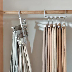 5-IN-1 FOLDABLE HANGER ORGANIZER (BUY 1 GET 1 FREE)